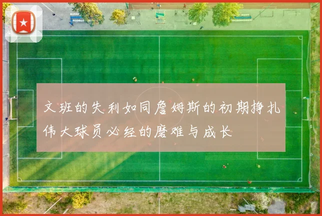 文班的失利如同詹姆斯的初期挣扎伟大球员必经的磨难与成长